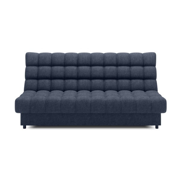 Plava sklopiva/s prostorom za odlaganje sofa od šenila 197 cm Clareta – ELTAP