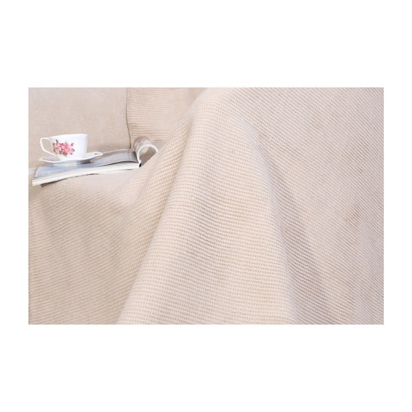 Aksu Bej pamučna deka, 200 x 150 cm