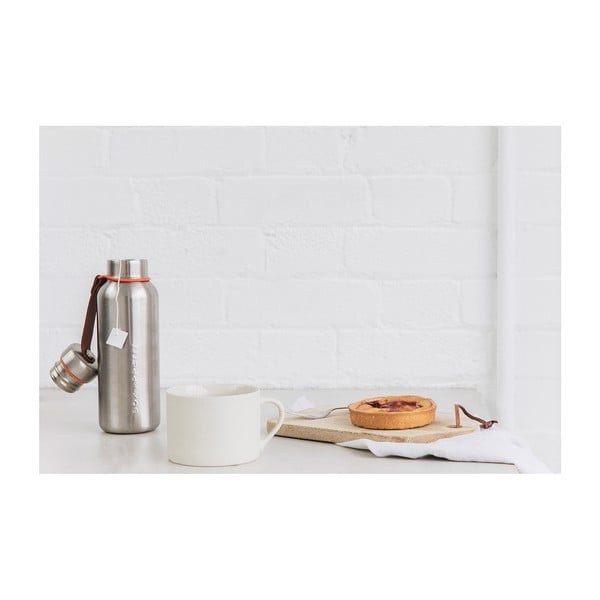 Narančasta 2zidna termo boca od nehrđajućeg čelika Black + Blum Insulated Vacuum Bottle, 500 ml-image-3