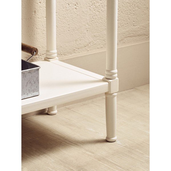 Bijeli pomoćni stol od masivnog bora 35x91 cm Heritage – Premier Housewares-image-4