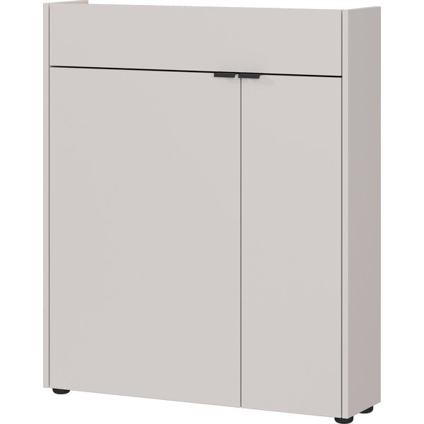 Krem ormarić u mat dekoru 83x99x22 cm Ameca – Germania