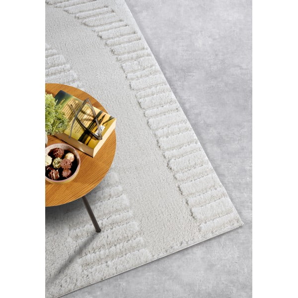 Krem tepih 200x280 cm Bartoux Cream White – Elle Decoration-image-2