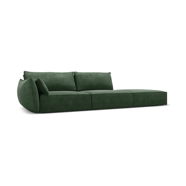Tamno zelena ležaljka (s lijevim kutom) Vanda – Mazzini Sofas-image-2