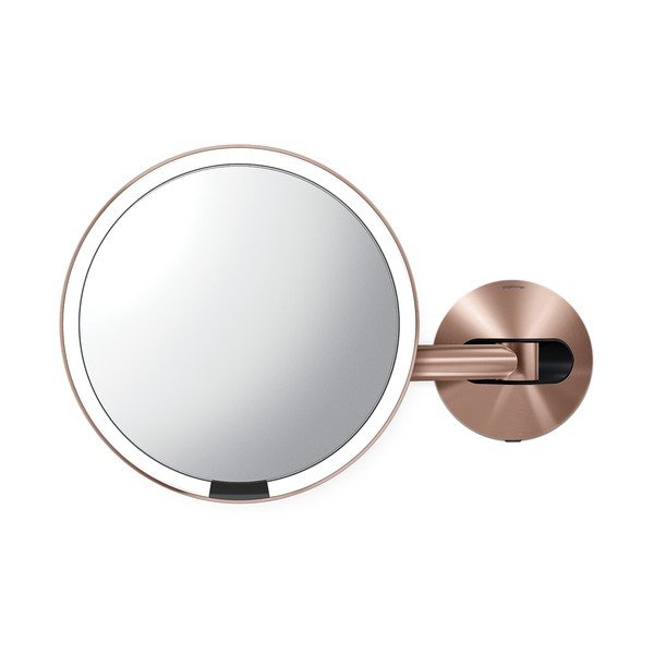 Zidno/kozmetičko ogledalo s osvjetljenjem/povećavajuće (5x) ø 20 cm Sensor – simplehuman