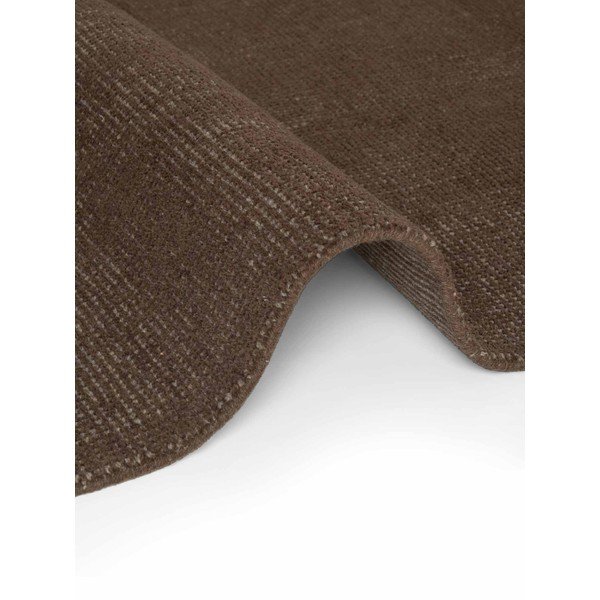 Smeđi ručno rađen vunen tepih 120x170 cm Greenwich – Ted Baker-image-4