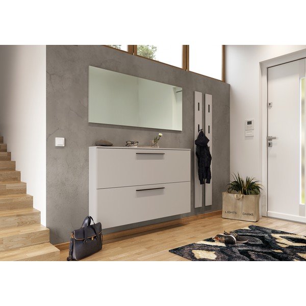 Sivo-bež viseći ormarić za cipele Utah - Germania-image-3