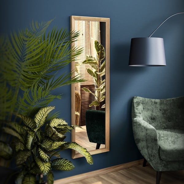 Zidno ogledalo u smeđom okviru Styler Paris, 47 x 147 cm-image-1