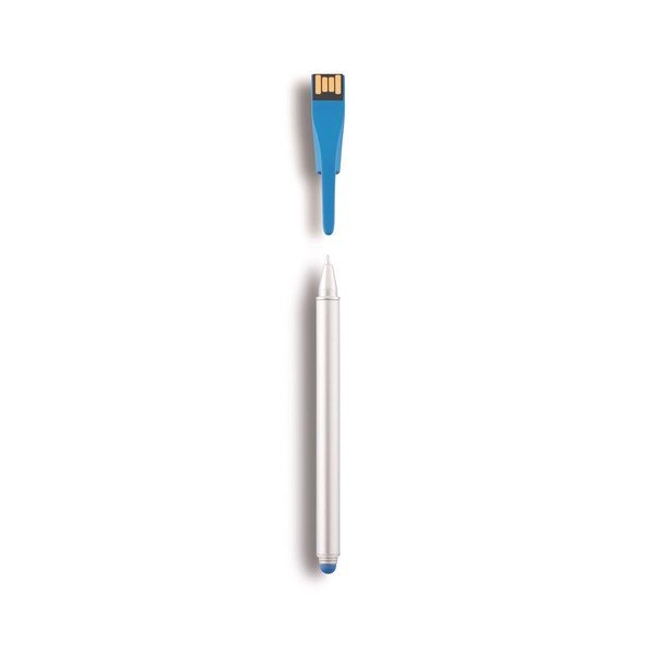 Olovka s USB diskom Point 4GB, plava-image-3