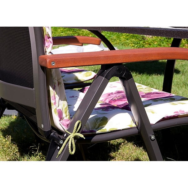 Crna metalna vrtna stolica Ass Comfort - Sun Garden-image-4