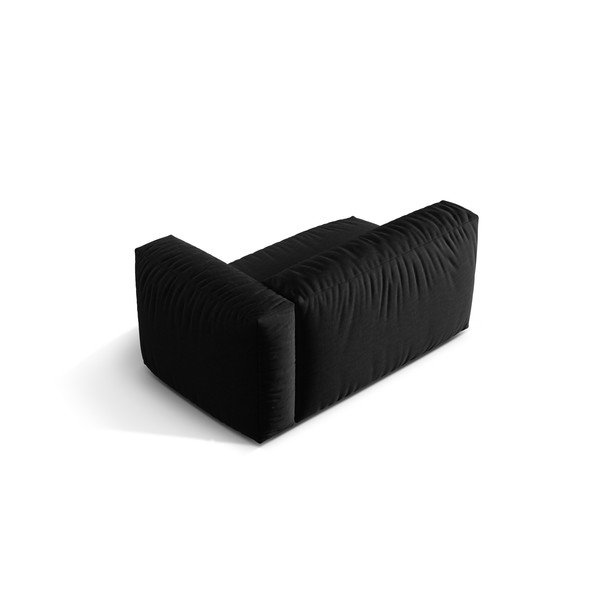Crna modularna sjedeća garnitura (s desnim kutom) Martina – Micadoni Home-image-3