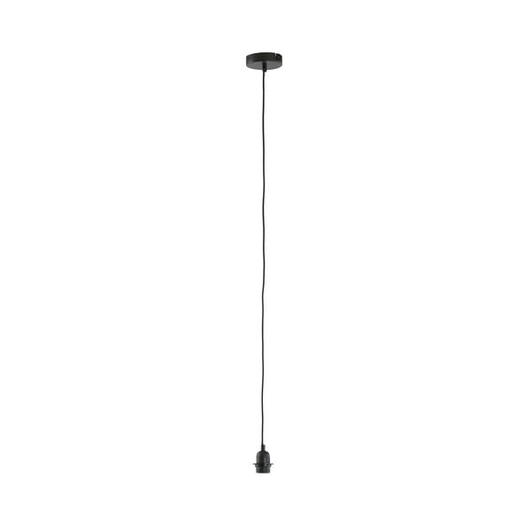 Crna viseća svjetiljka ø 5,5 cm Viggo – Light & Living