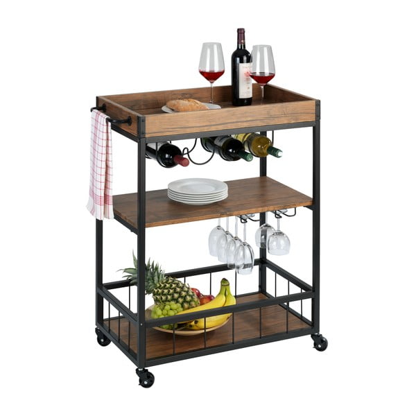 Mobilna kuhinjska polica Wenko Rustico-image-2