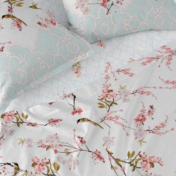 Pamučna plahta Happy Friday Basic Sakura, 140 x 200 cm-image-4