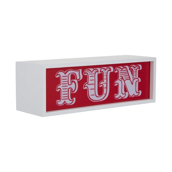 Crveni svjetlosni ukras na baterije Fun – Premier Housewares-image-3