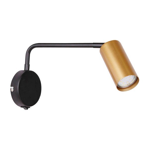 Metalna zidna lampa u crno-zlatnoj boji Tina - Candellux Lighting-image-2