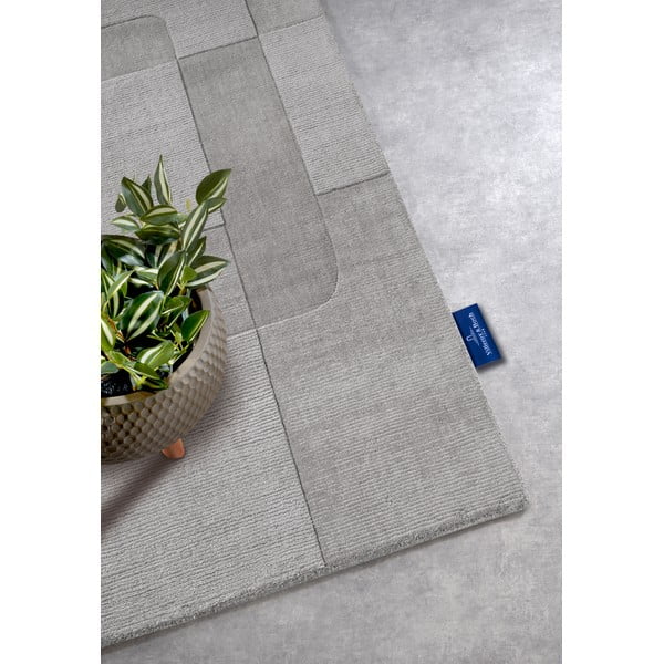 Siva ručno rađena vunenia staza 80x250 cm Charlotte – Villeroy&Boch-image-2