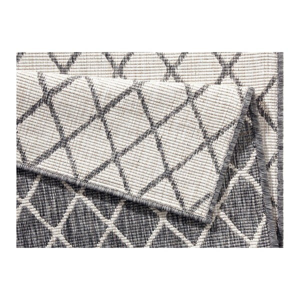 Sivo-krem vanjski tepih NORTHRUGS Malaga, 80 x 350 cm-image-3