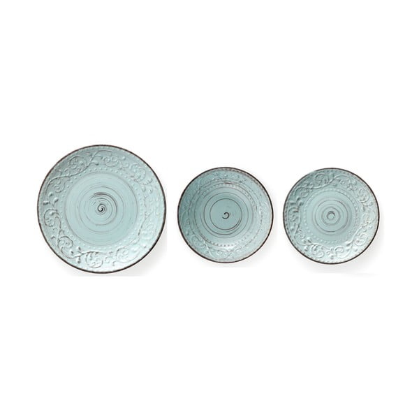 Tirkizni tanjur za jelo od kamenine Brandani Serendipity, ⌀ 27,5 cm-image-3