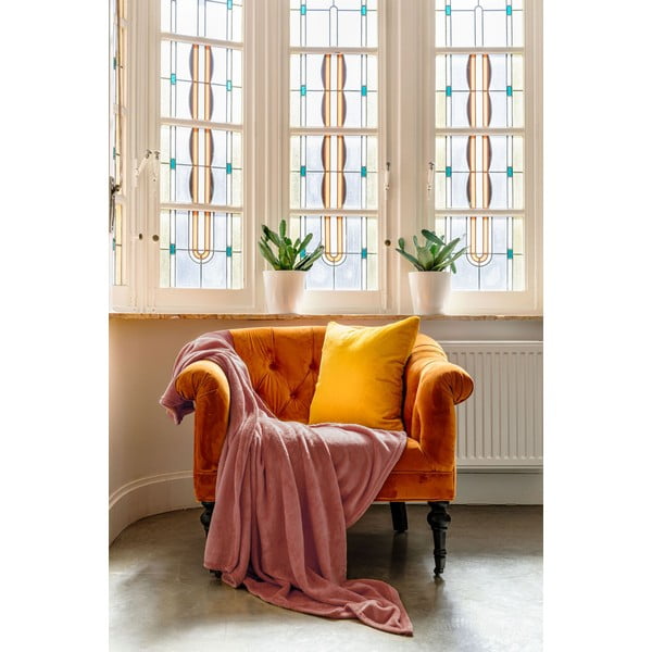 Ružičasta mikro plišana deka Tiseco Home Studio, 130 x 160 cm-image-1