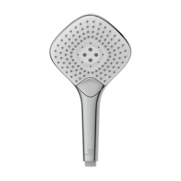 Plastična ručka za tuš u sjajno srebrnoj boji IdealRain Evo Jet – Ideal Standard-image-4
