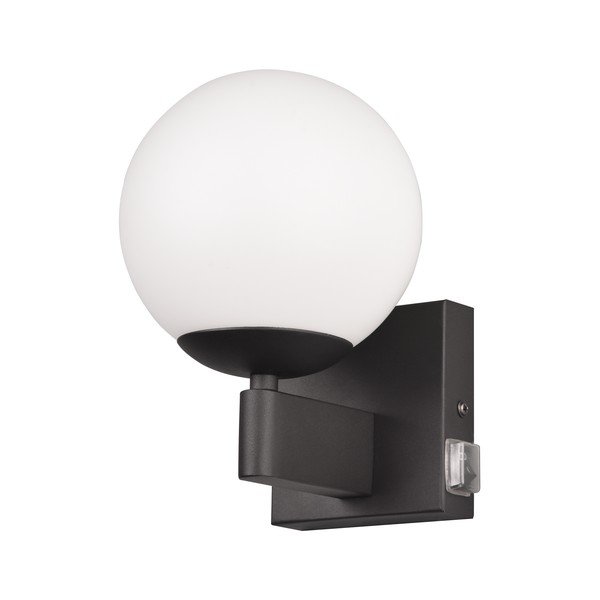 Mat crna zidna lampa ø 14 cm Kula – Trio-image-2