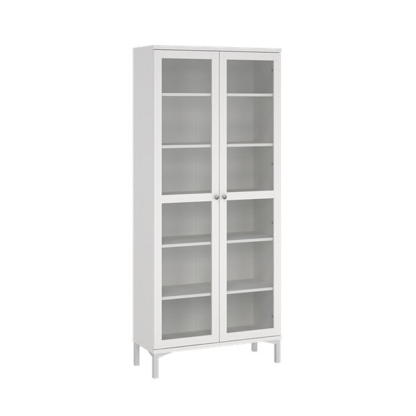 Bijela vitrina 89x203 cm Roma – Tvilum-image-2