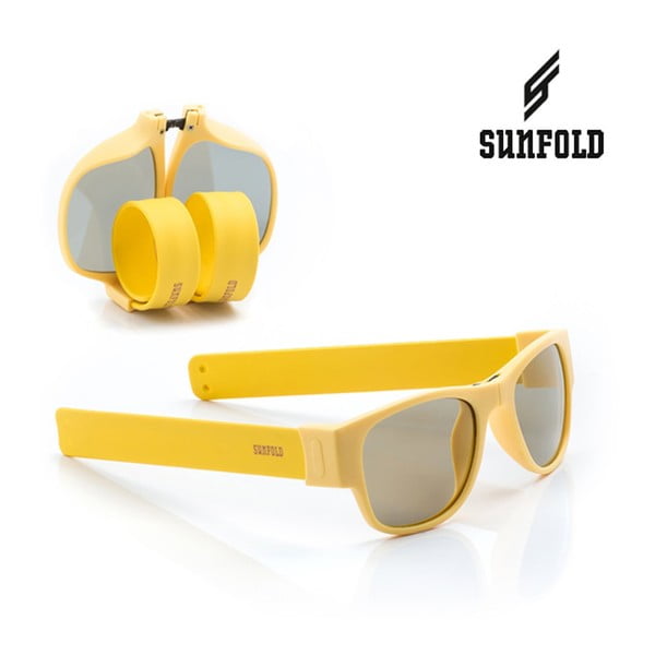 Žute roll-up sunčane naočale InnovaGoods Sunfold PA5