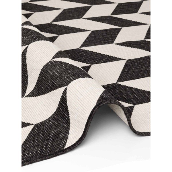 Crni/krem unutarnji i vanjski tepih 120x170 cm Haringey Terrick – Ted Baker-image-4