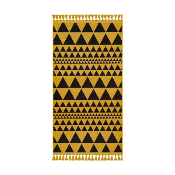Žuti perivi tepih 230x160 cm - Vitaus
