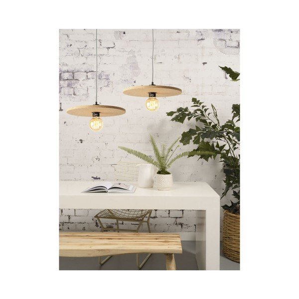 Smeđa viseća lampa od pluta Good&Mojo Algarve-image-4