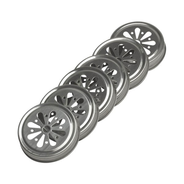 Set od 6 ukrasnih poklopaca za staklenke Kilner-image-2