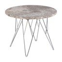 Mramorni okrugli pomoćni stol ø 55 cm Prunus – Actona
