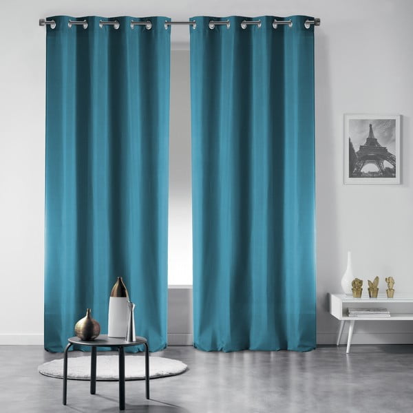Plava zatamnjujuća zavjesa 135x280 cm Occult – douceur d'intérieur-image-4