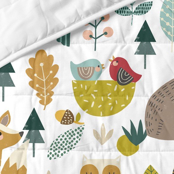 Pamučni dječji prekrivač 260x180 cm Harvestwood - Moshi Moshi-image-1