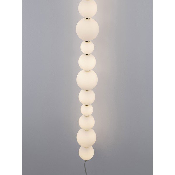 Bijela/u zlatnoj boji metalna LED zidna lampa s mogućnosti zatamnjivanja Perla – Nova Luce-image-3