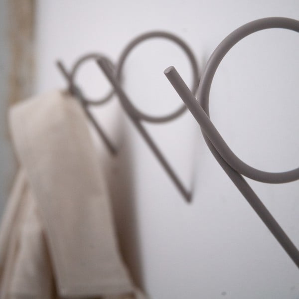 Smeđe-siva željezna zidna kuka Tuba M – Spinder Design-image-2