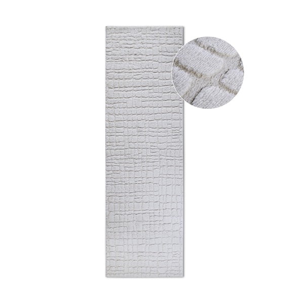 Krem staza 80x240 cm Artistique Cream White – Elle Decoration