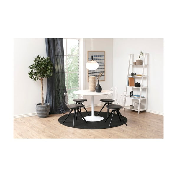 Bijeli okrugli blagovaonski stol Actona Ibiza, ⌀ 110 cm-image-2