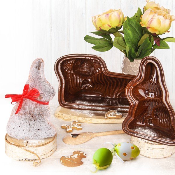 Keramički kalup za pečenje za kolač u obliku janjeta 10x34 cm Beránek – Orion-image-3