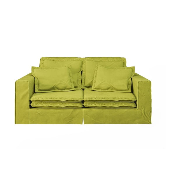 Svijetlo zelena sofa 196 cm Nora – Ropez