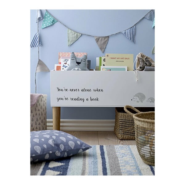 Bijela dječja biblioteka 90x50 cm Salam – Bloomingville Mini-image-1