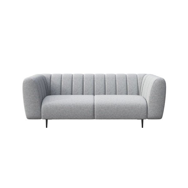 Svijetlo siva sofa 210 cm Shel – Ghado