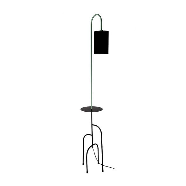Zeleno-crna podna lampa (visina 175 cm) Ravello - Candellux Lighting