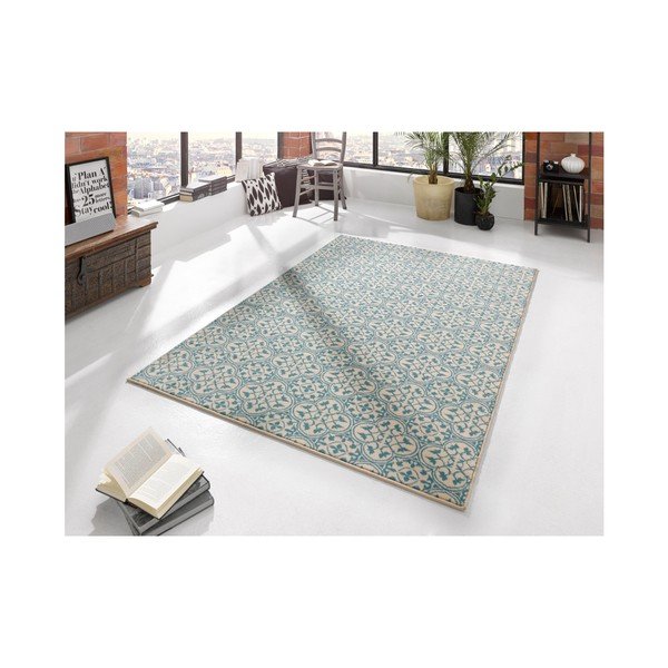 Plavi tepih Hanse Home Gloria Pattern, 80 x 150 cm-image-1
