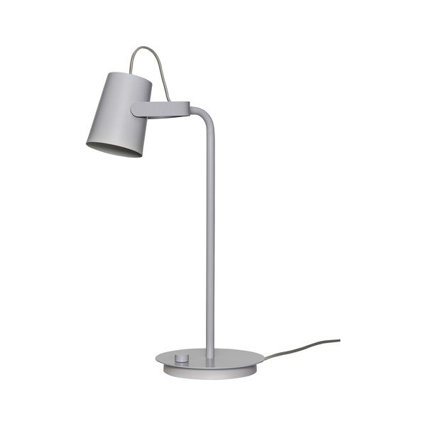 Svijetlo siva stolna lampa (visina 54 cm) Ardent – Hübsch