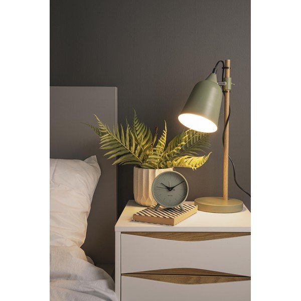 Zelena metalna budilica Karlsson Index, Ø 11 cm-image-1