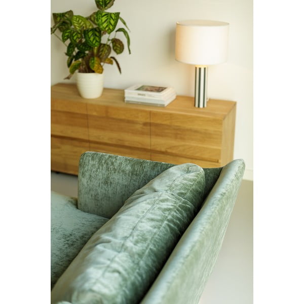 Svijetlo zelena baršunasta kutna garnitura (s lijevim kutom) Vera – Sits-image-1