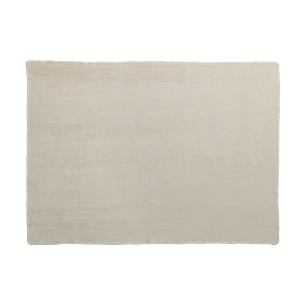 Siva/bež deka od mješavine vune 140x200 cm Ylva Dark Linen – Pappelina-image-2