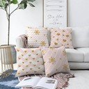 Tekstilne jastučnice s božićnim motivom u setu 4 komada 43x43 cm - Mila Home