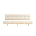 Siva/bež lanena sofa 200 cm Lean – Karup Design